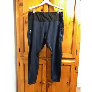 Athleta Women's 1X High Traverse Tight Pants Leggings Fleece Lined Yoga 870940